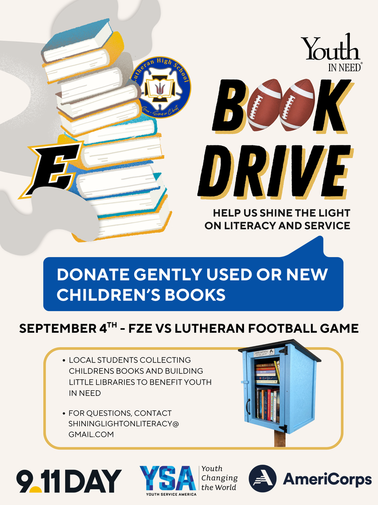 Book Drive inforgraphic
