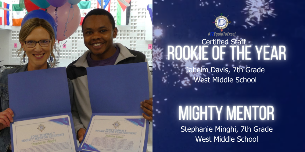 Minghi & Davis hold certificiates