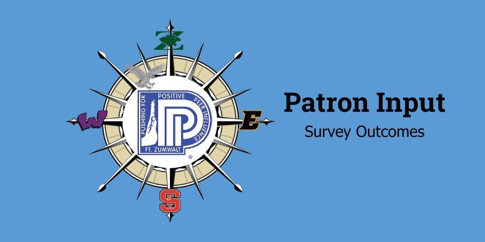 FZSD compass logo with Patron Input, Survey Outcomes