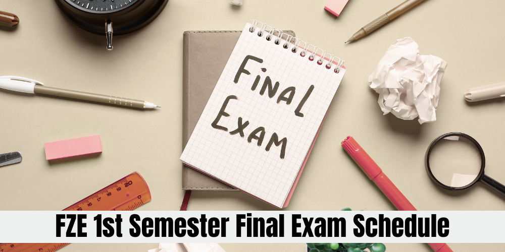 East High First Semester Final Exam Schedule