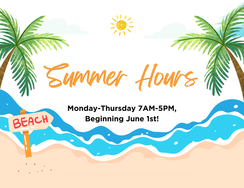 Summer Hours Announcement