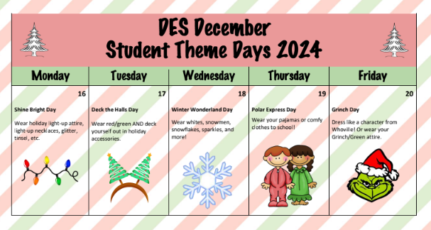 Holiday Theme Days
