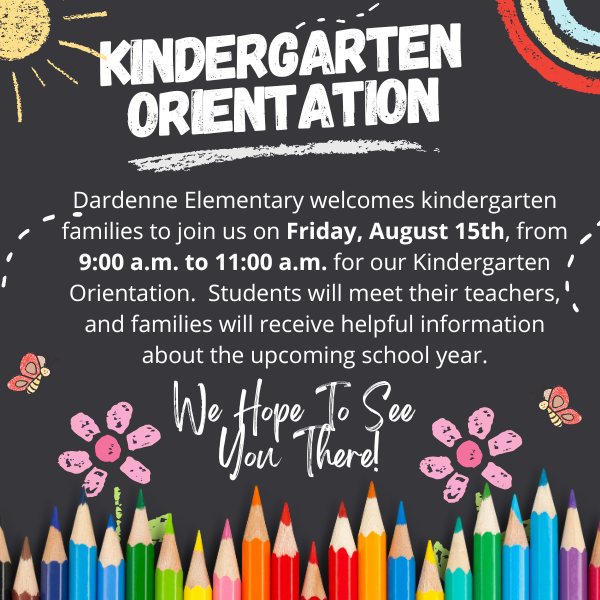 Kindergarten Orientation