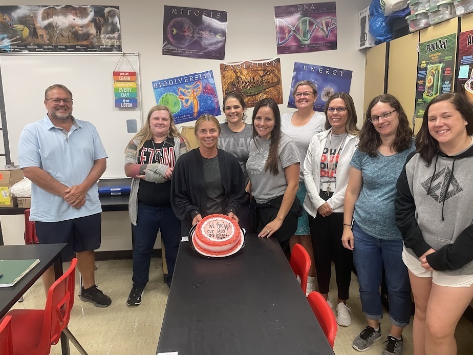 SMS Science Teacher Celebration