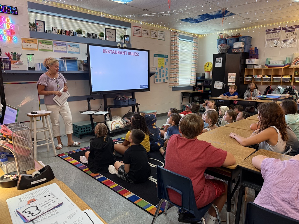 Mrs. Martin giving a counseling lesson