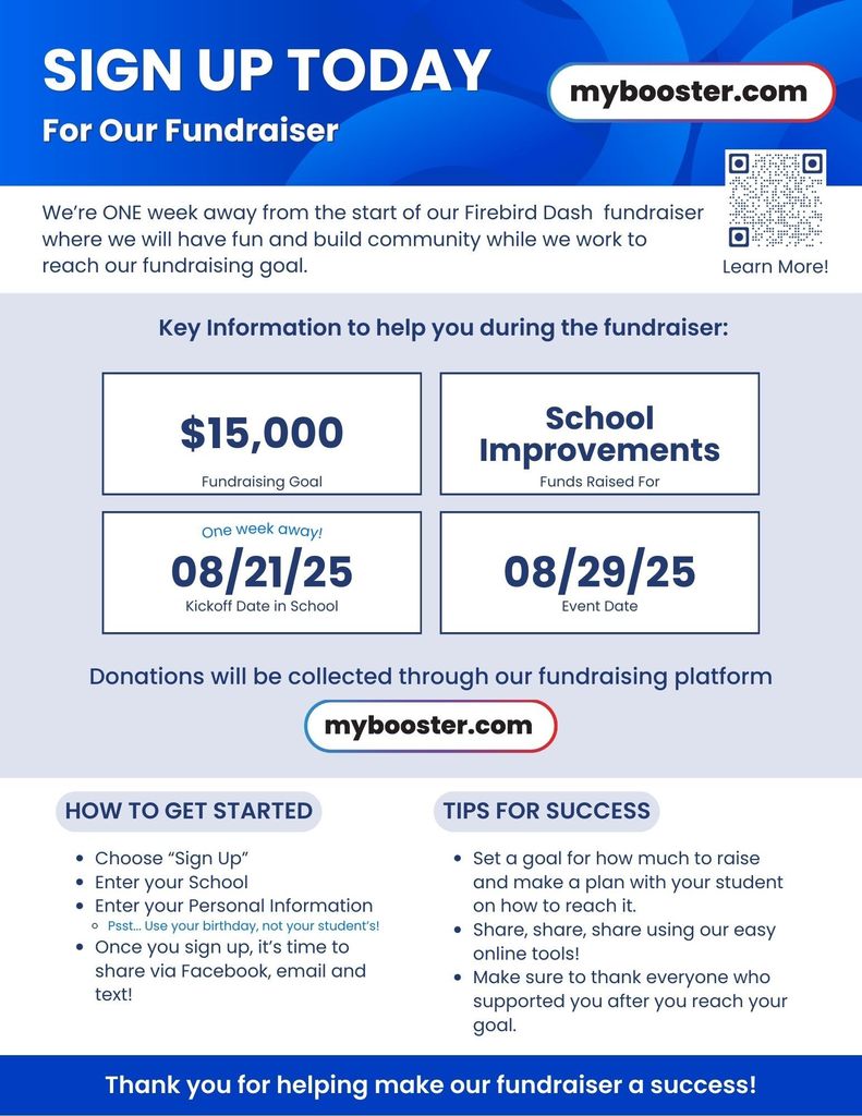 Fundraiser Sign up Today