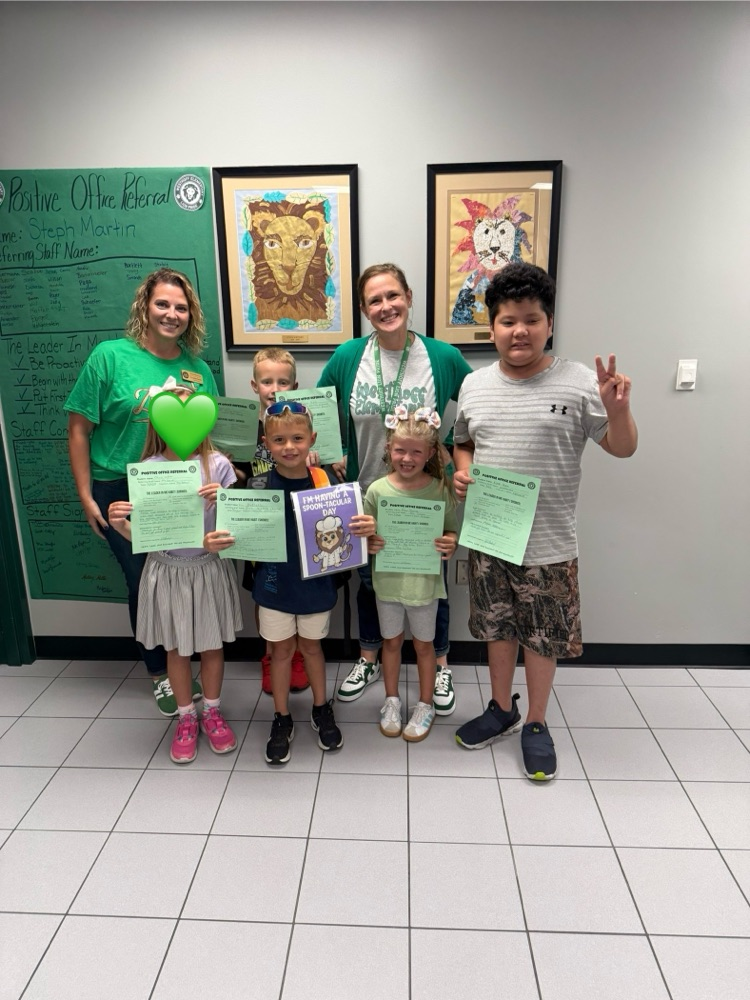 we had 6 positive referrals this week!