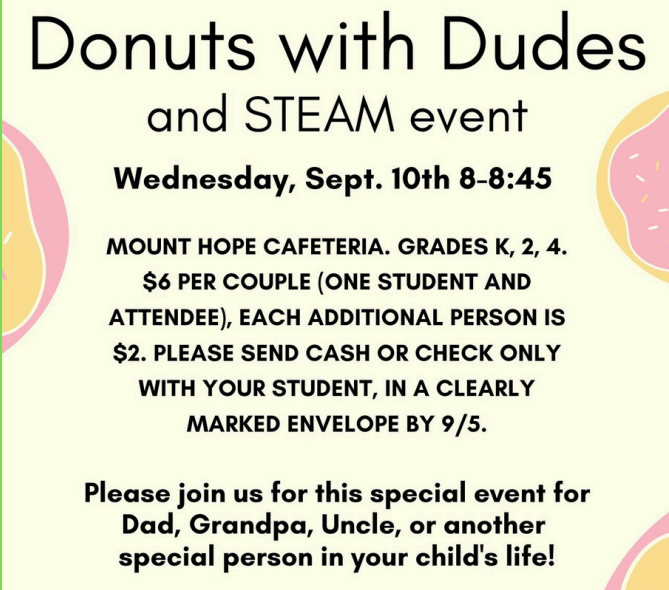 Donuts with Dudes FLyer