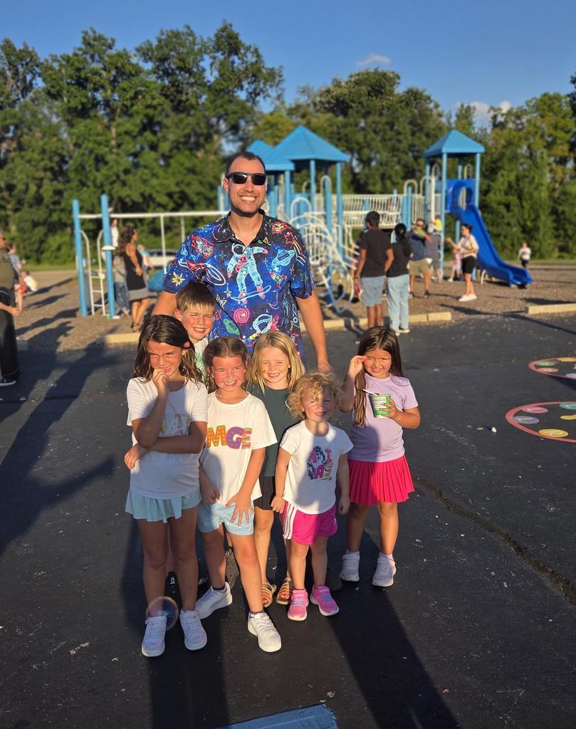 Back to School Bash Mr. Lovelace and Students