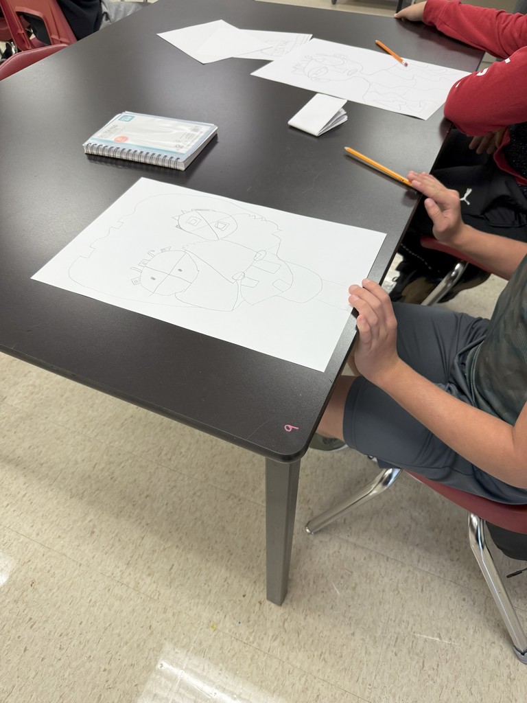 🎨✨ “Our artists went full Picasso mode today—seeing the world in bold shapes, bright colors, and maybe even a few extra noses! 🖌️🖼️