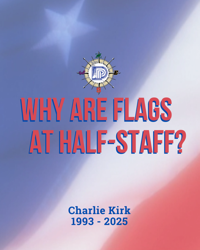 Why are flags at half-staff? Charlie Kirk  1993 - 2025