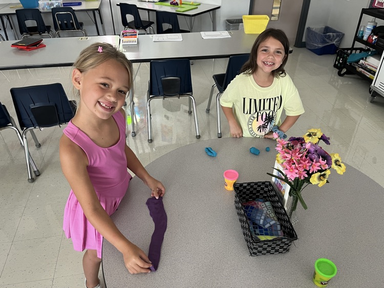 playdough station