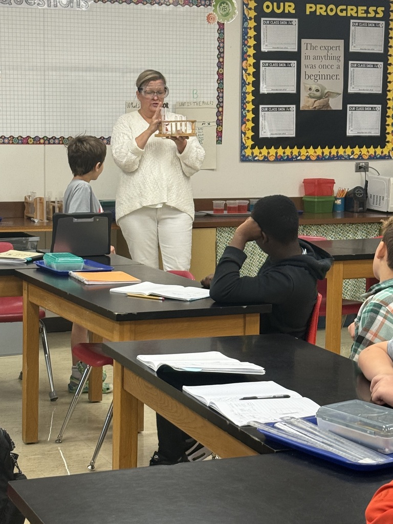 Lab safety! Mrs. Murray did a great job teaching our sixth grade science students lab safety procedures before getting started with their labs  🧪 