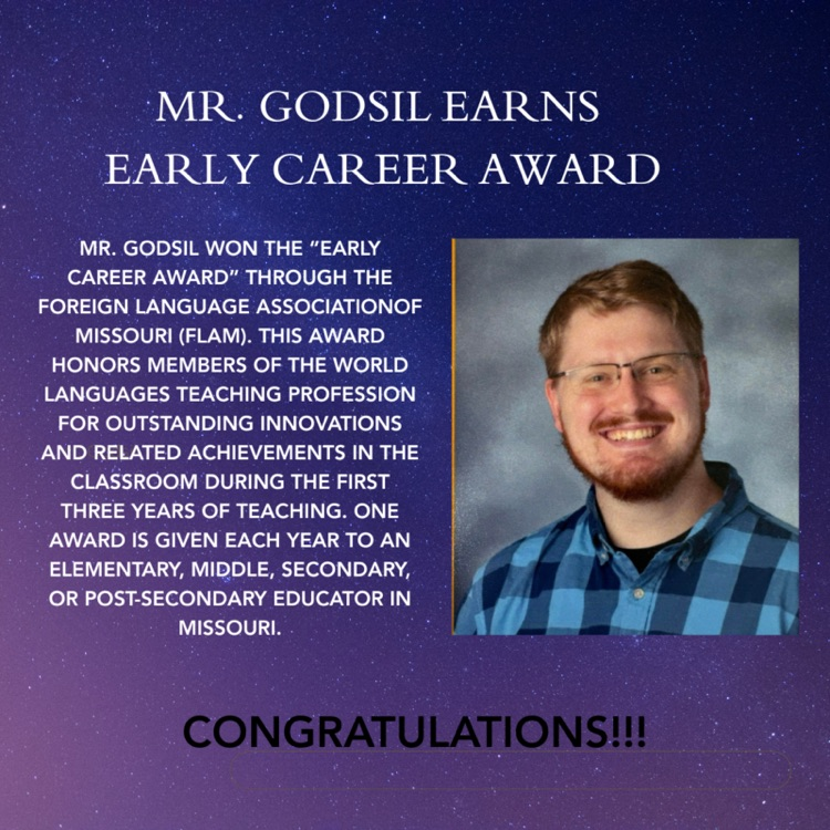 Mr. Godsil wins award