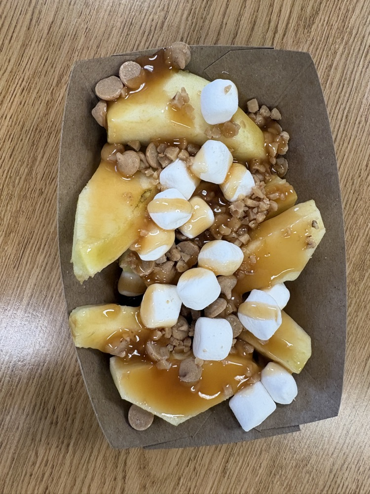 Apple nachos 