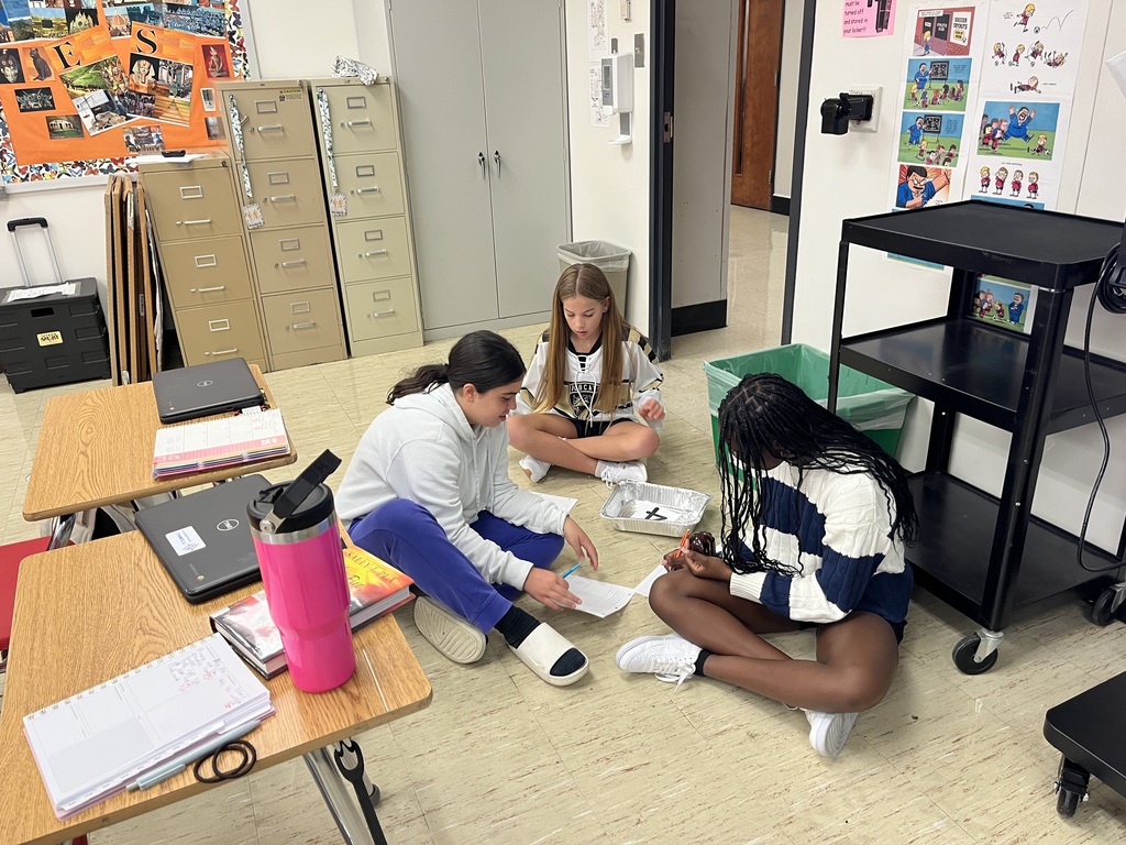 On Friday 9/5, students were involved in a Classroom Archaeology Simulation where they were analyzing artifacts as if they were archaeologists.
