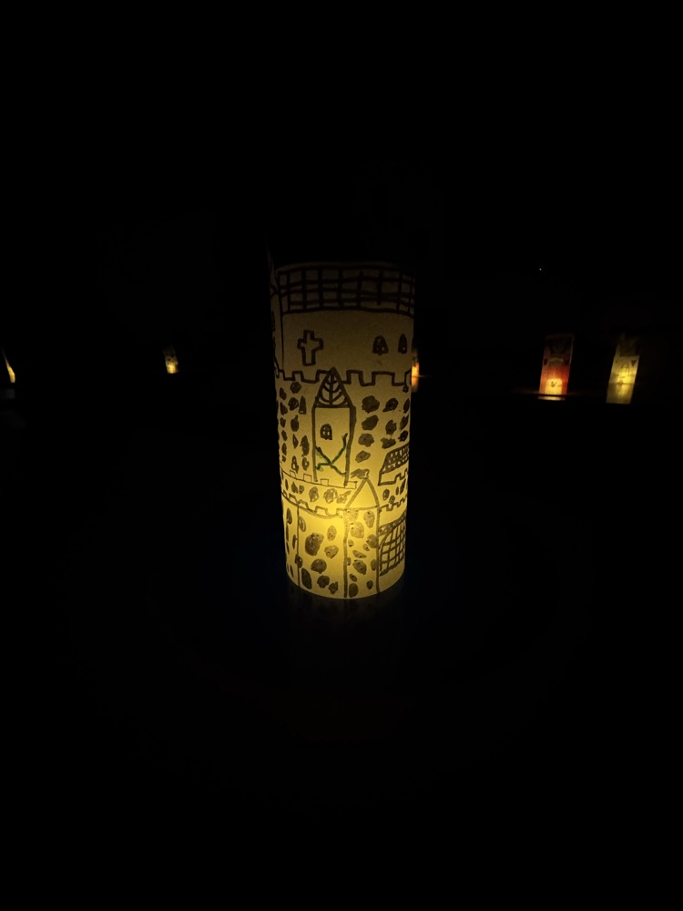a castle night light