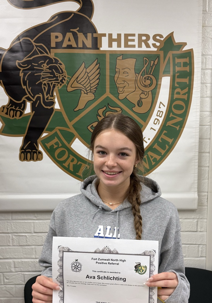 Ava positive office referral!