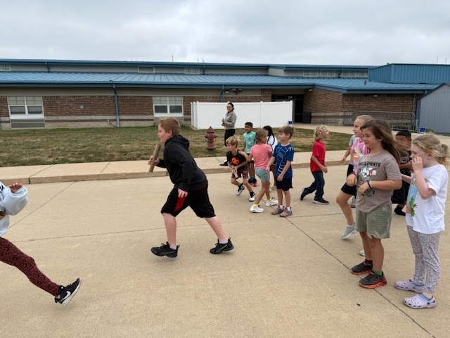 2nd grade olympics foot races