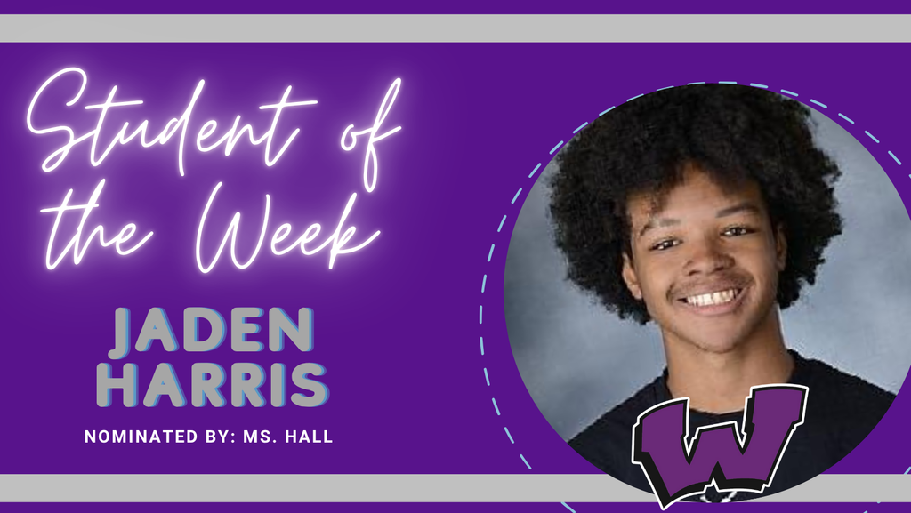 Congratulations to our Students of the Week – Jordan Devlin, Jaden Harris and Matthew Ward!