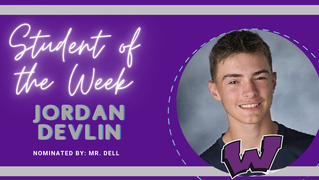 Congratulations to our Students of the Week – Jordan Devlin, Jaden Harris and Matthew Ward!
