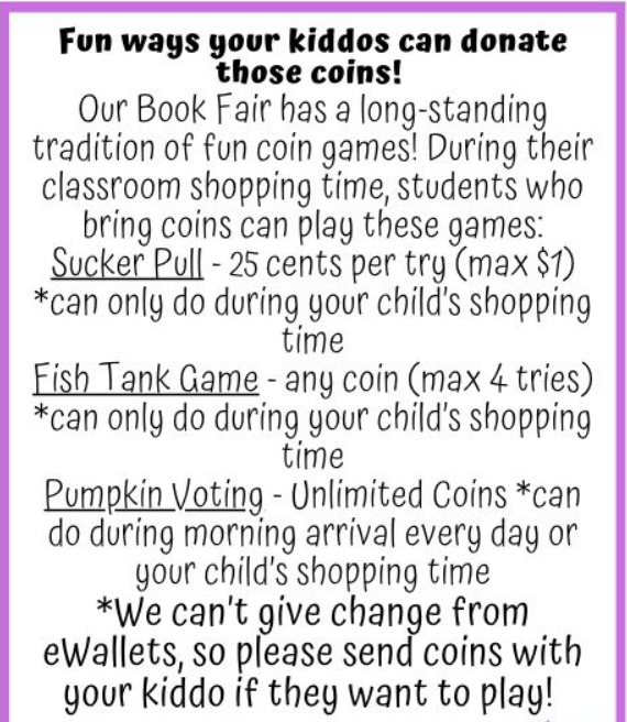 Ways kids can donate their coins