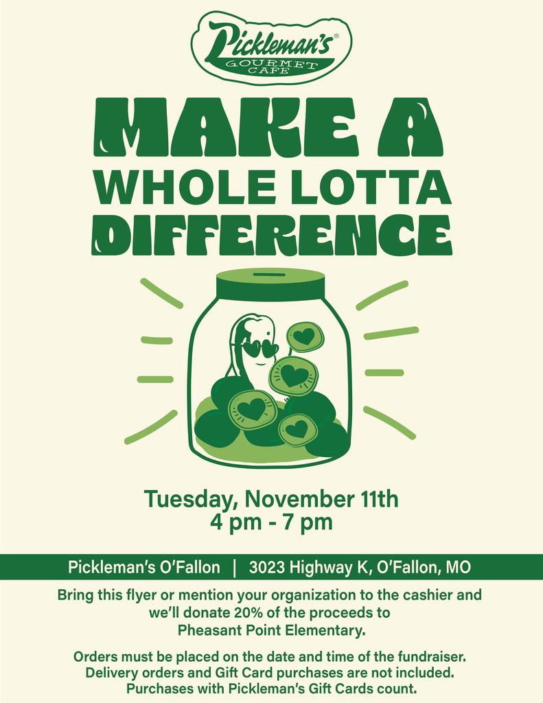 Pickleman's Fundraiser