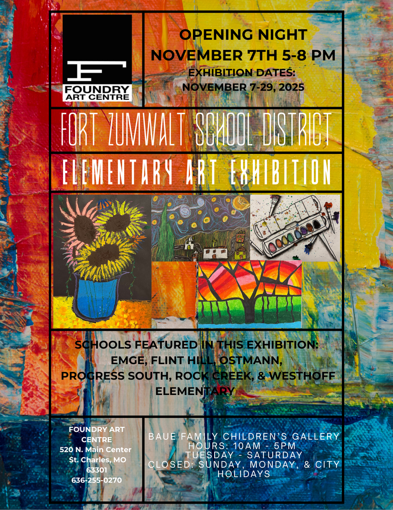 Foundry art show runs november 7-29 2025