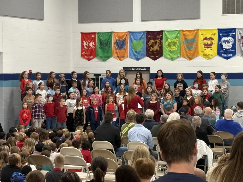 Emge Veterans Day 2025 choir singing