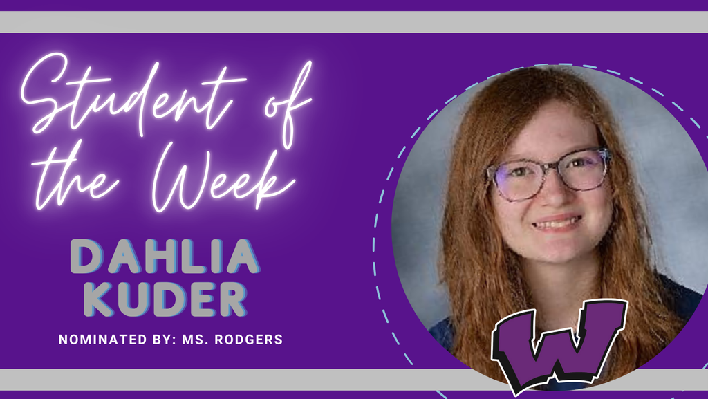 Congratulations to our Students of the Week – Josh Chandler, Dahlia Kuder and Aidan Truong!