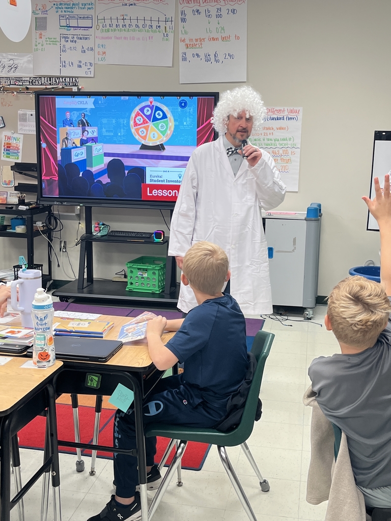 4th grade visit w Thomas Edison 