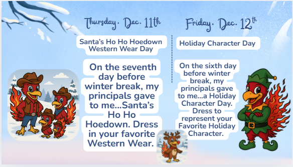 Twelve Days of Spirit Wear 
