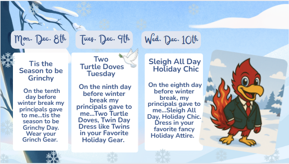 Twelve Days of Spirit Wear 