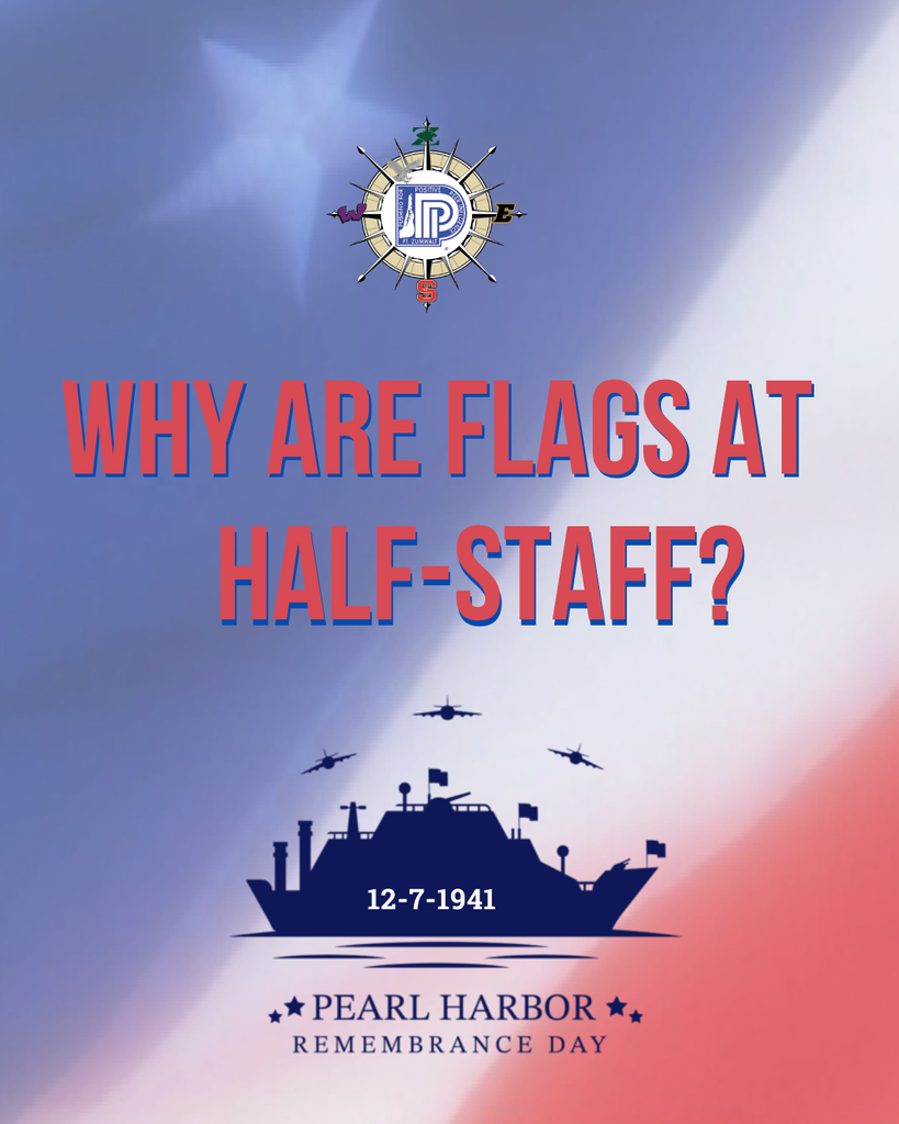 Flags at Half-Staff for Pearl Harbor Remembrance Day