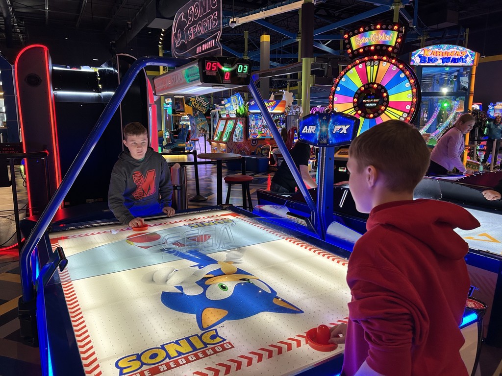 Celebrating all that fundraising hustle with some well-earned Main Event fun!