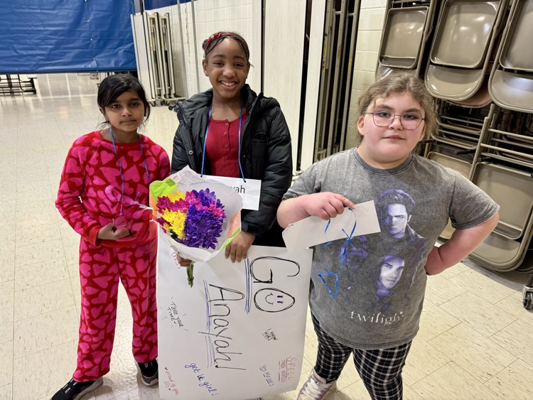 3 girls who took the top three spots in the spelling bee