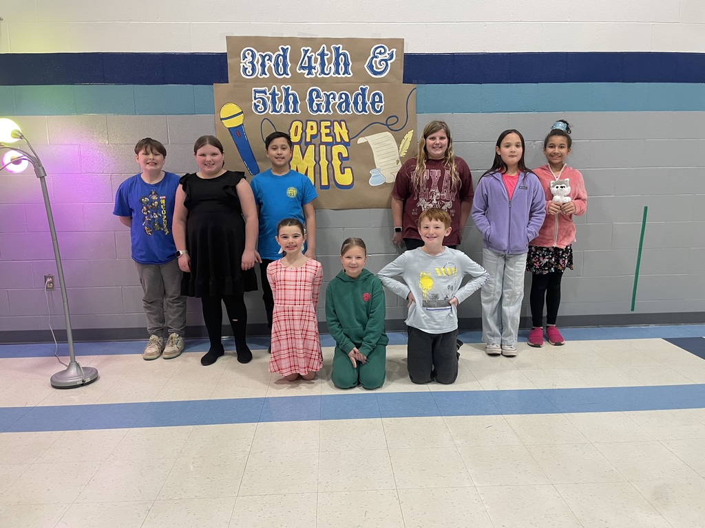 3rd-5th Open Mic Night readers