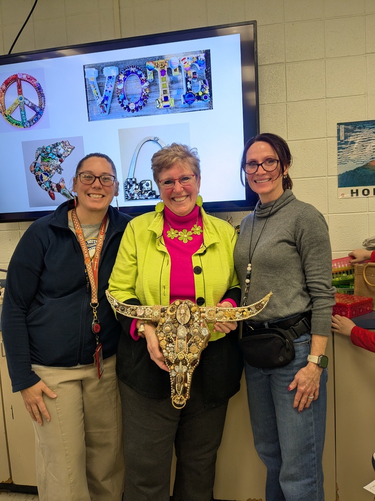 Mrs. Teason, Art Club Guest, Mrs. Plowman