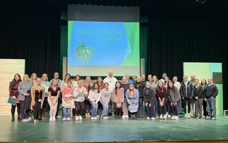 These teachers were all nominated for educator of the year!