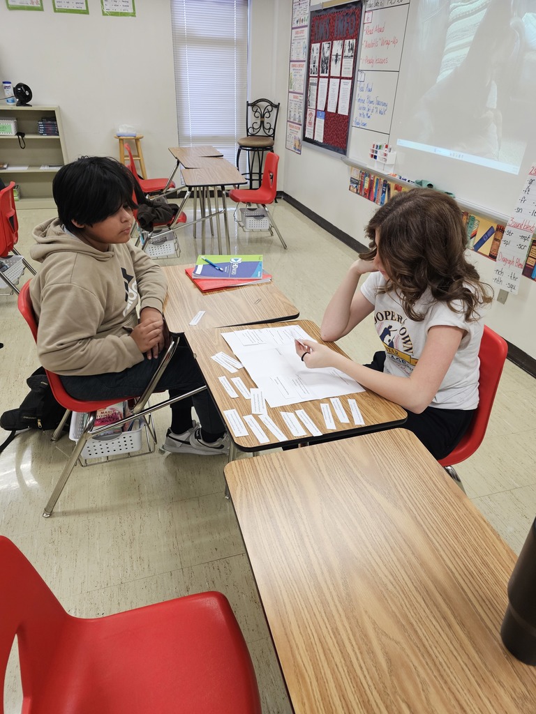 In Mrs. Smith’s and Mrs. Barry’s 7th-grade CT Reading class, students are learning about Bloom’s Taxonomy and how to break down questions.