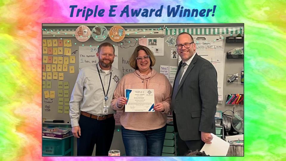 Christa Palmberger Triple E Award January