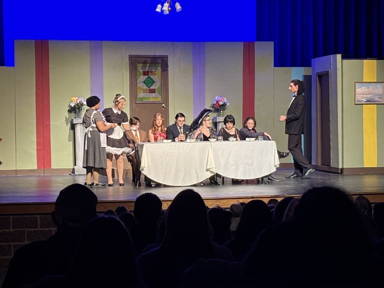 Panther Players performing Clue