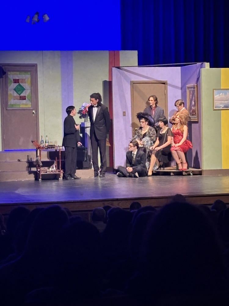 Panther Players performing Clue