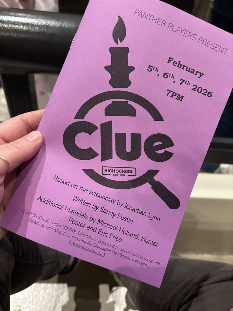 Clue playbill