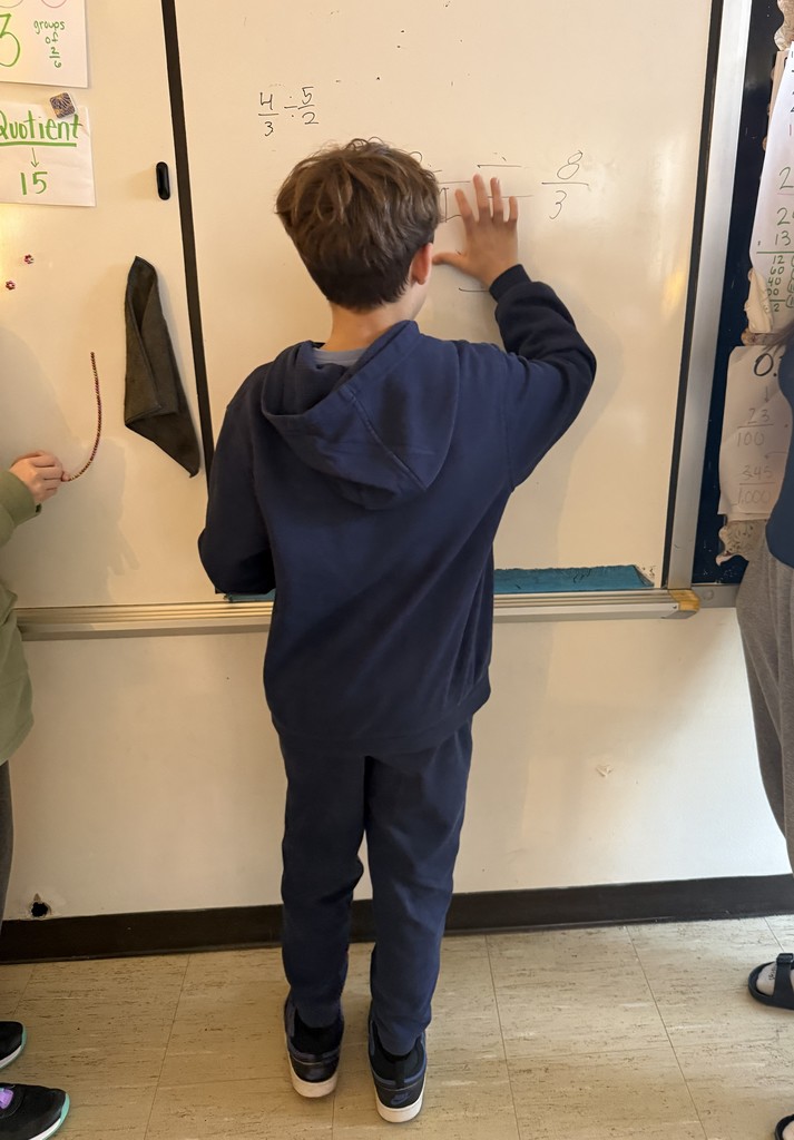 th grade mathematicians are tackling dividing fractions one step at a time. With models, teamwork, and plenty of “ I got it!” moments, students are building confidence and problem-solving skills in math every day.