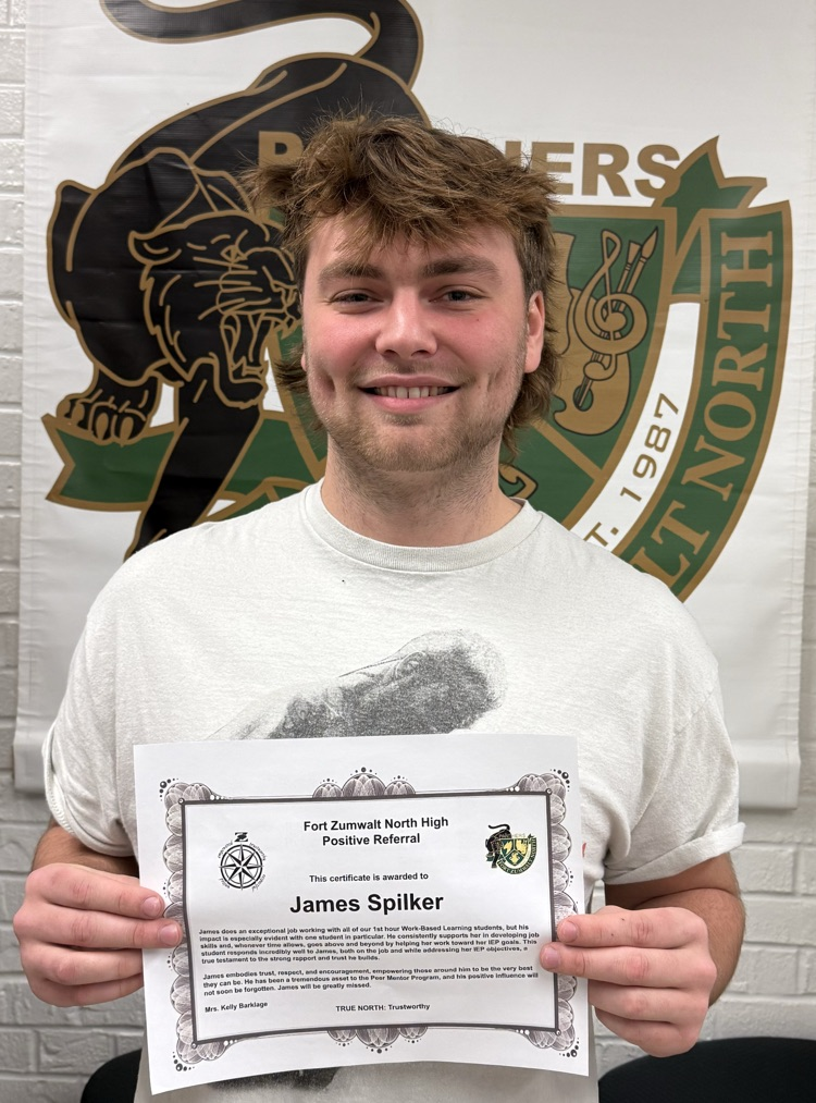 James positive office referral!