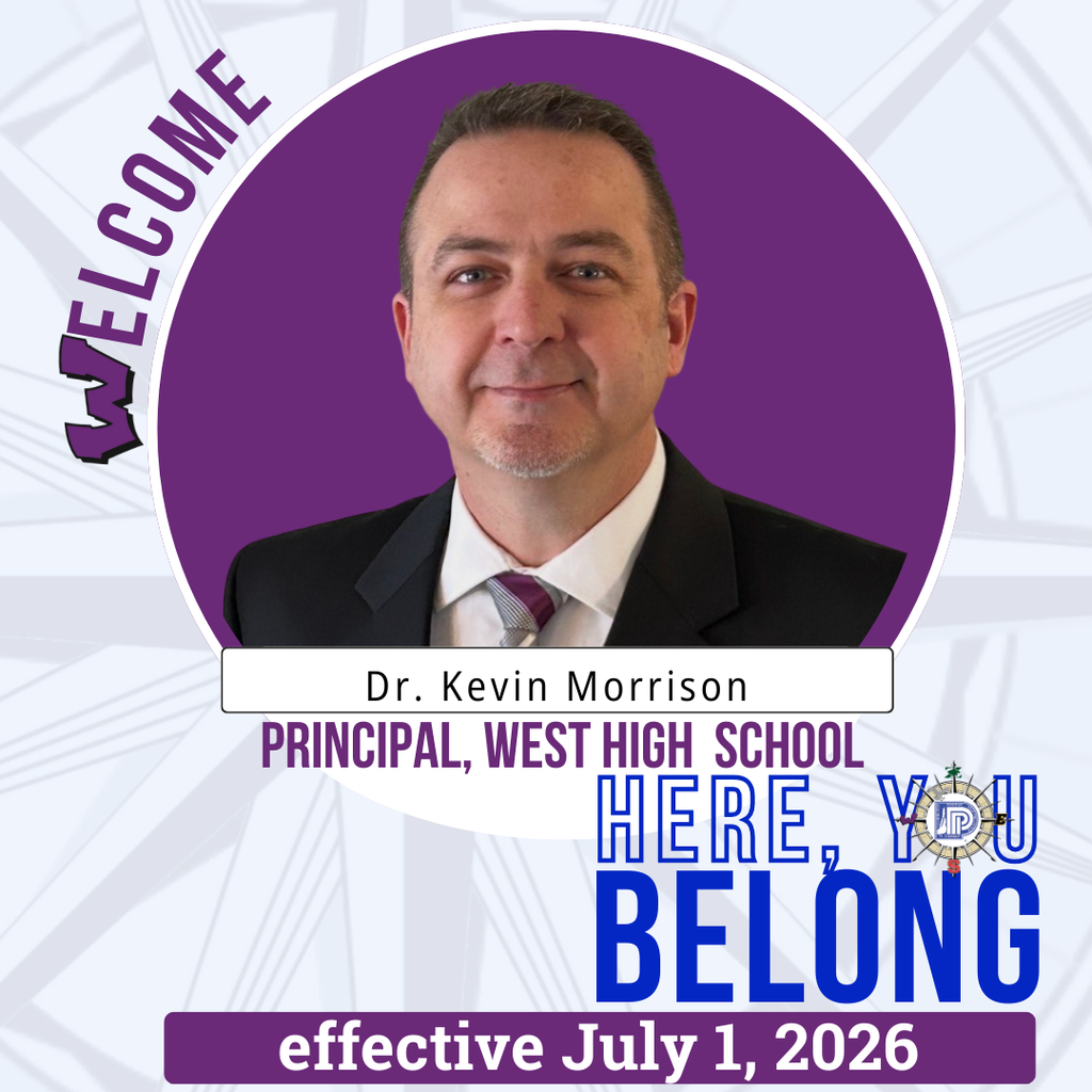 Welcome Dr. Kevin Morrison, FZW Principal effective July 1