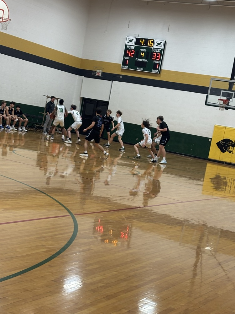 JV boys basketball vs Washington