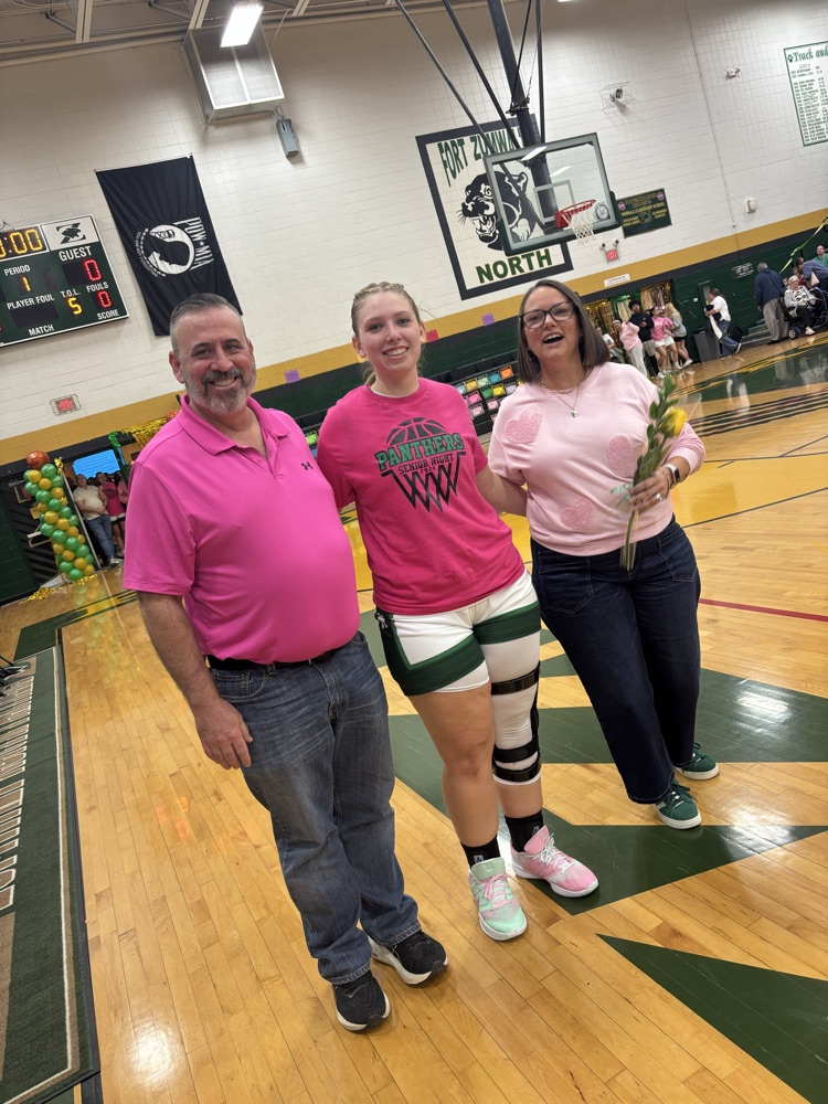 varsity girls senior night