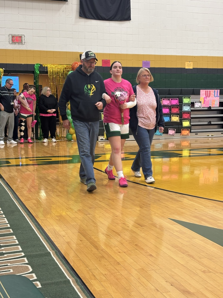 varsity girls senior night